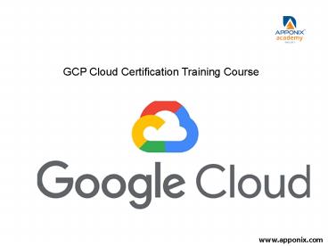 GCP Cloud Certification Training Course (1)