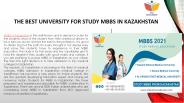The best university for Study MBBS in Kazakhstan