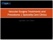 Vascular Surgery Treatments