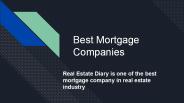 Best Mortgage Companies