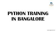 PYTHON TRAINING IN BANGALORE (1)