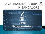 Java training Course in Bangalore