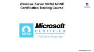 Best MCSA Windows Server Certification Training