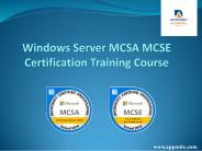 Windows Server MCSA MCSE Certification Training Course