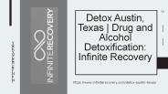 Drug and Alcohol Detoxification: Infinite Recovery