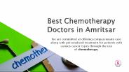 Best Chemotherapy Doctors in Amritsar