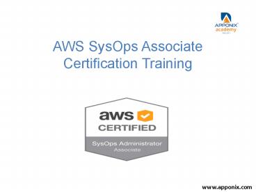 AWS sysops