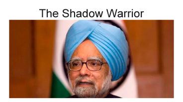 TARUN TEJPAL – The Shadow Warrior