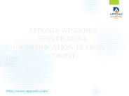 Windows Server MCSA MCSE Certification Training Course