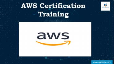 Aws ppt presentation | free to download