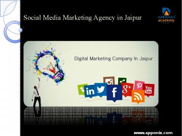 Social Media Marking Company in Jaipur