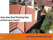 How does Roof Painting help protect your home?