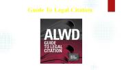 Introduction to Basic Legal Citation