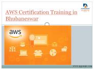 AWS Certification Training Bhubaneswar