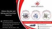 Ribbon Blender and Mixing and Tray Dryer Machine