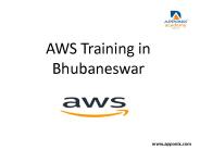 AWS Training Bhiubaneswar