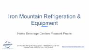 HOME BEVERAGE CENTERS (1)