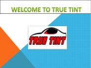 Window Tint Cincinnati Ohio