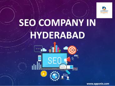 Most Prominent SEO Company in Hyderabad
