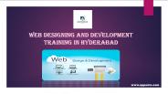 Web designing and development training in Hyderabad