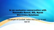 Exclusive interview with Healthcare Startups in India
