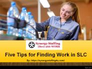 Five Tips for Finding Work in SLC