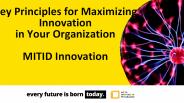 Principles of Innovation - MITID Innovation