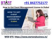 How to Get Event Management License in Dubai