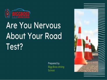 Private road lesson oakville