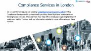 Compliance Services in London