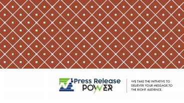 PRESS RELEASE DISTRIBUTIION SERVICES