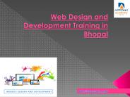 Web Design and Development Training in Bhopal