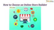 How to Choose an Online Store Builder