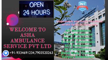 Hire Best & Superfast Ambulance Services in Jehanabad | ASHA