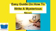 Mysterious Story Ideas