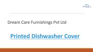 Dishwasher covers