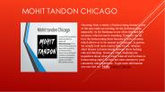 Mohit tandon Chicago
