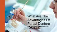 Partial Denture Repair