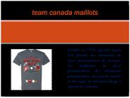 team canada maillots