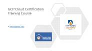 GCP TRAINING