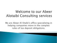 Best Accounting Consultant Service|Accounting &Tax Service|KSA