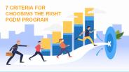 7 Criteria for Choosing the Right Pgdm Program