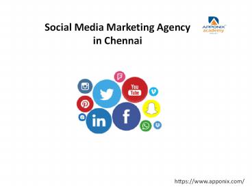 Social Media Marketing Company in Chennai