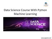 Data Science Course With Python Machine Learning
