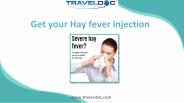 Get your Hay fever injection