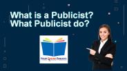 What is a publicist? What publicist do?