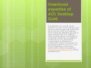AOL Desktop Gold Download, Install and Reinstall (1)