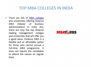 Top Distance MBA Colleges in India (1)