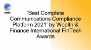 Shield - ‘Best Complete Communications Compliance Platform 2021'