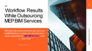 Workflow Results While Outsourcing MEP BIM Services |